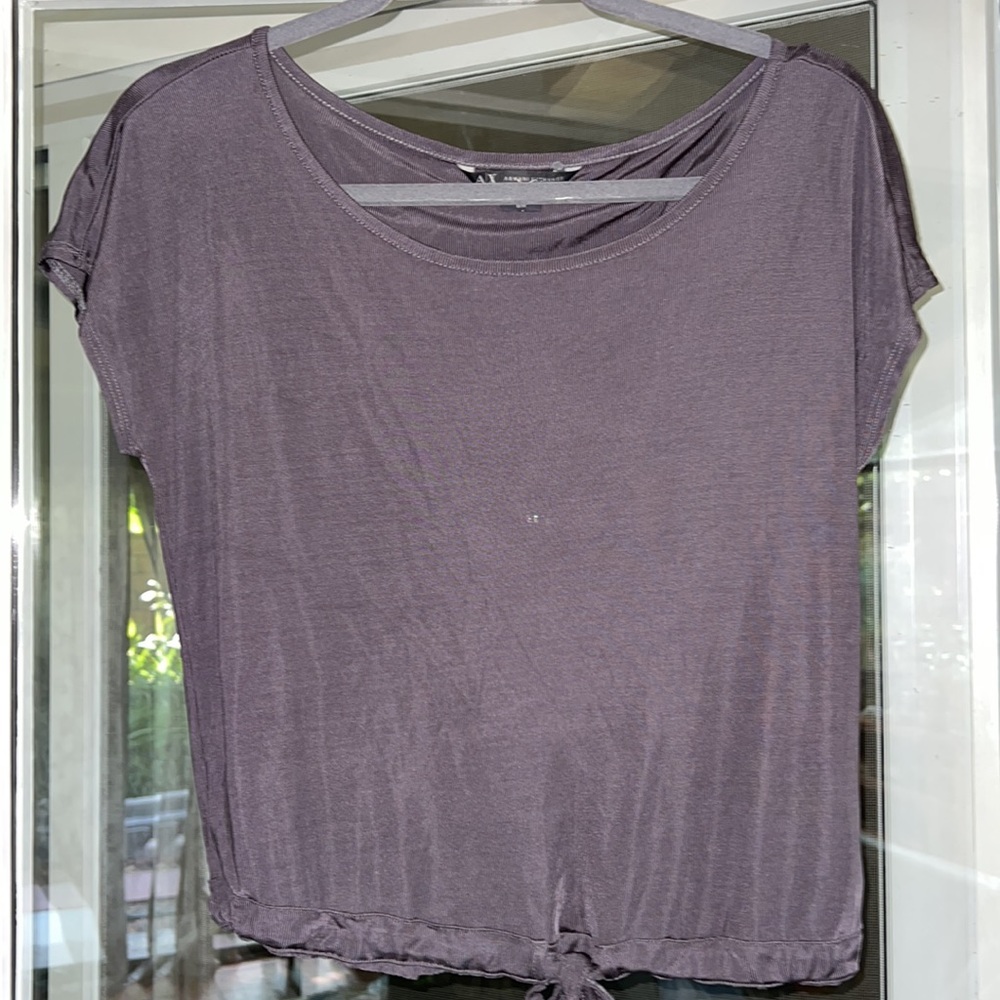 Armani Exchange charcoal Blouse